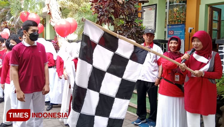 Meriah, Rangkaian Kegiatan Peringatan HUT ke-71 SPENSA di SMPN 1 Kota Malang