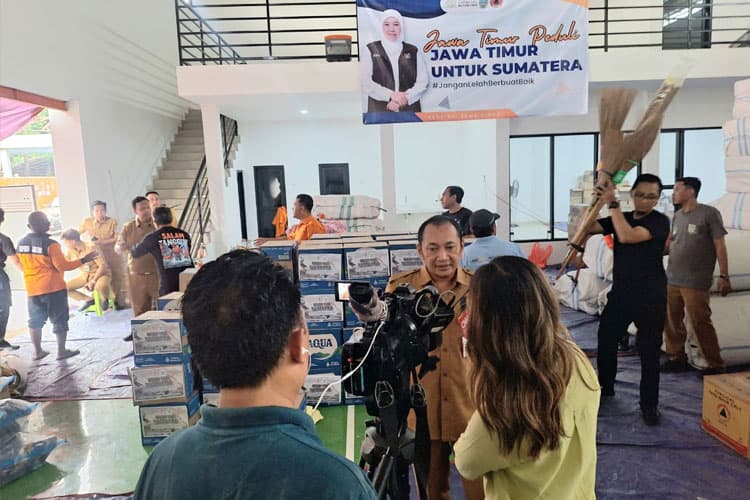 Posko Peduli Bencana Sumatera Pemprov Jatim Diperpanjang