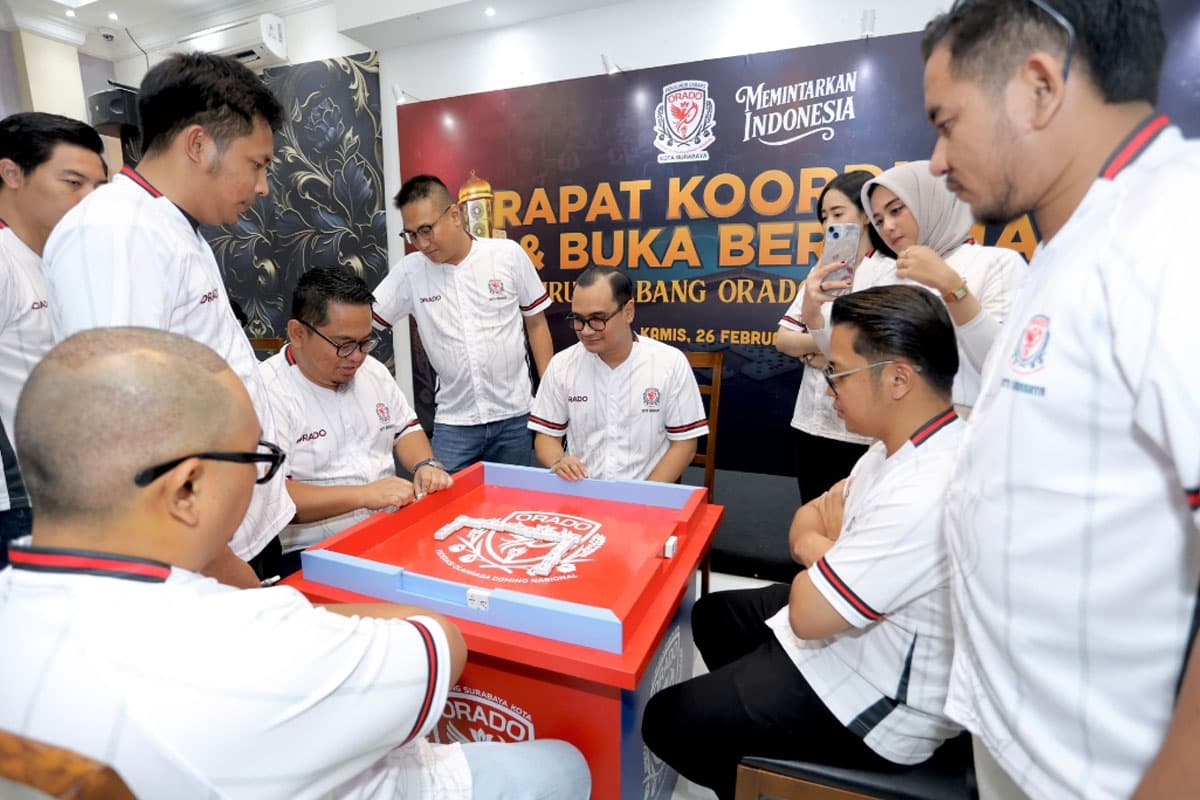 Pengurus ORADO Surabaya Siap Sukseskan Rakerprov Jatim dan Gelar Kejurcab Domino