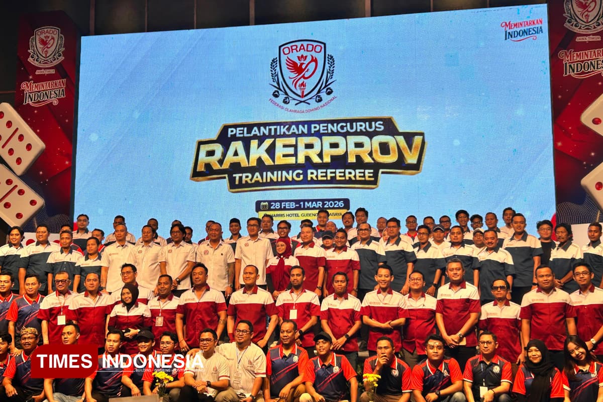 ORADO Jatim Lantik Pengurus 38 Kabupaten Kota, Fokus Training Wasit dan Pembibitan Atlet