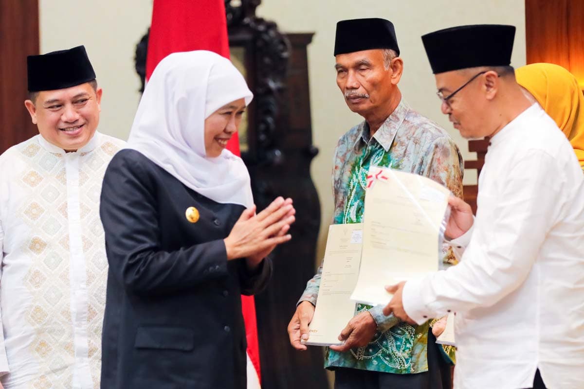 Gandeng BPN Jatim, Khofifah Pastikan Legalitas Aset Pendidikan hingga Tempat Ibadah Aman