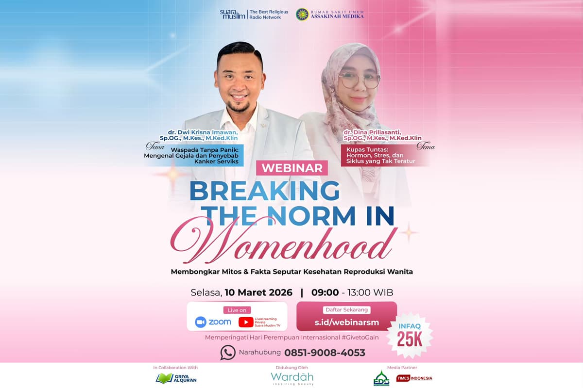 Mitos dan Fakta Kesehatan Reproduksi Wanita dalam 'Breaking The Norm in Womenhood'