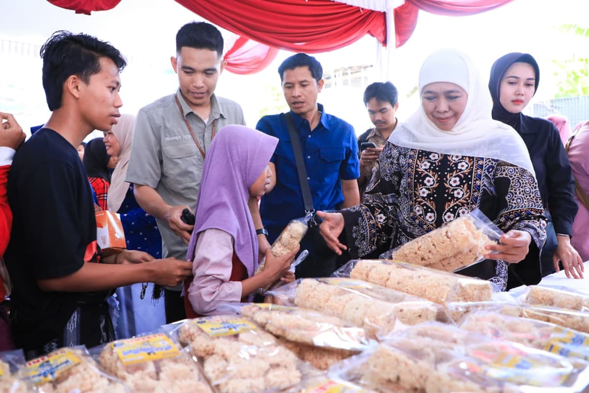 Masyarakat Pamekasan Serbu Pasar Murah Pemprov Jatim