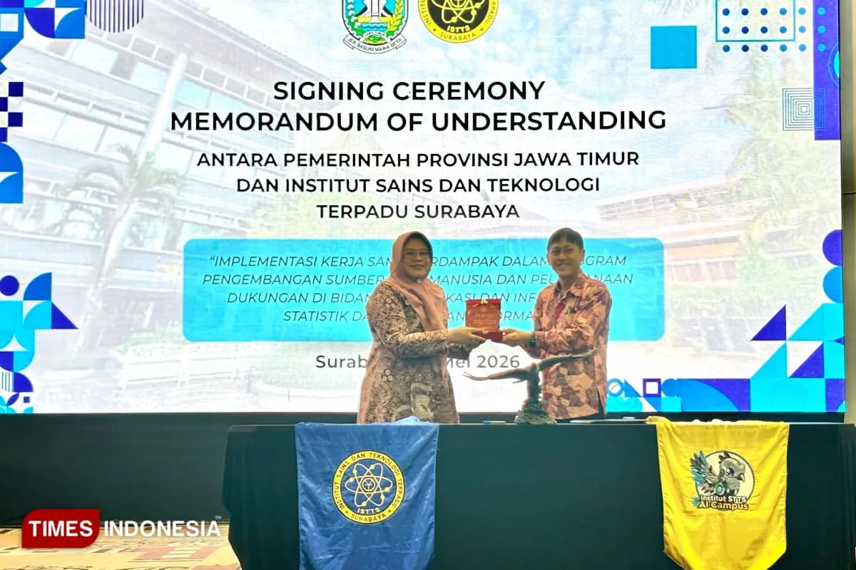 Akselerasi Transformasi Digital, iSTTS Resmi Jadi Mitra Inovator Pemprov Jatim