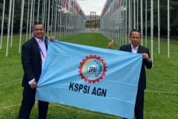 KSPSI AGN Kawal Payung Hukum Global Pekerja Platform dan Ojol Hasil ILC 114